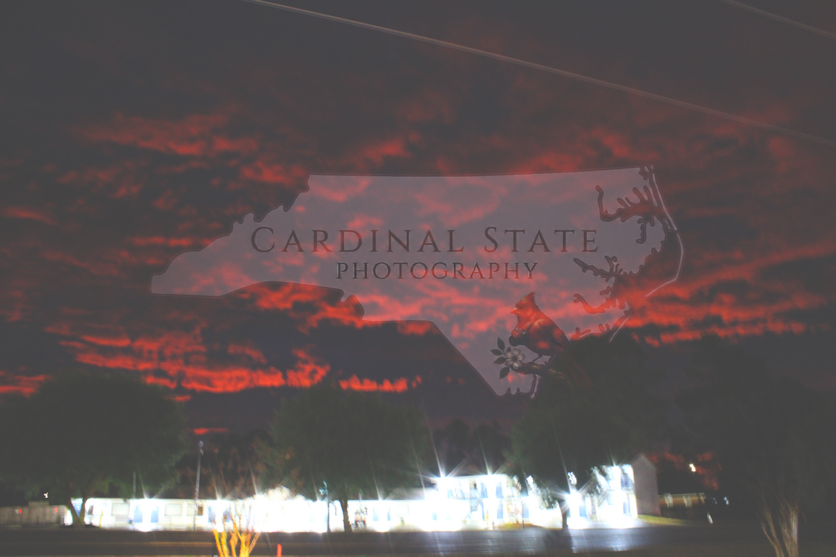 Sunset Storm in Burgaw